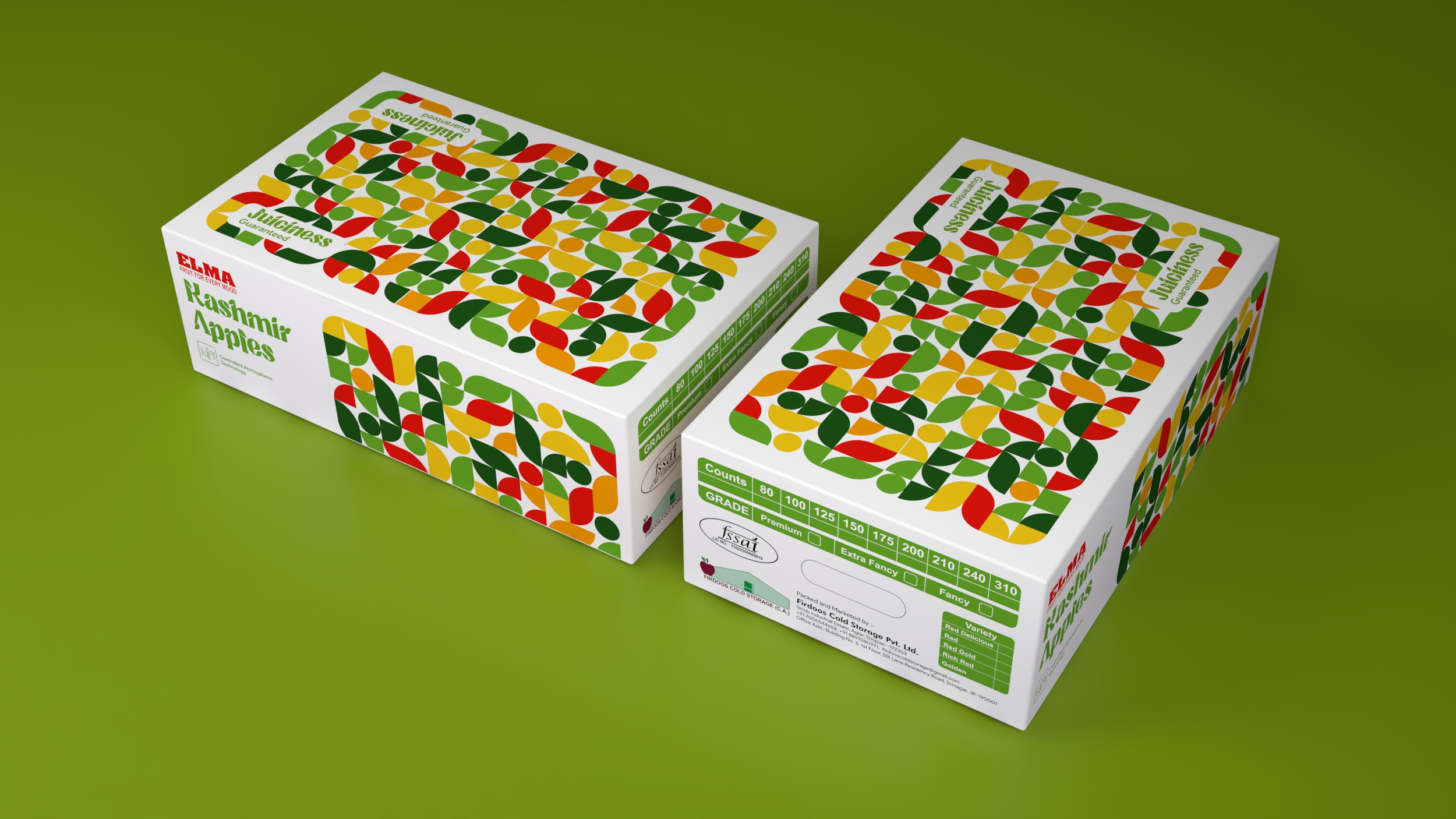 Kashmir Apple Box